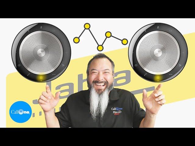 How to wirelessly link two Jabra Speak 750 speakerphones