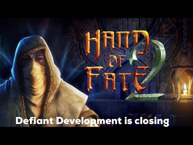 Defiant Development closes down thoughts