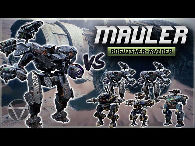 [WR]  New MAULER w/ Nina Pilot VS 2x MAULERS & More – Titan Gameplay | War Robots