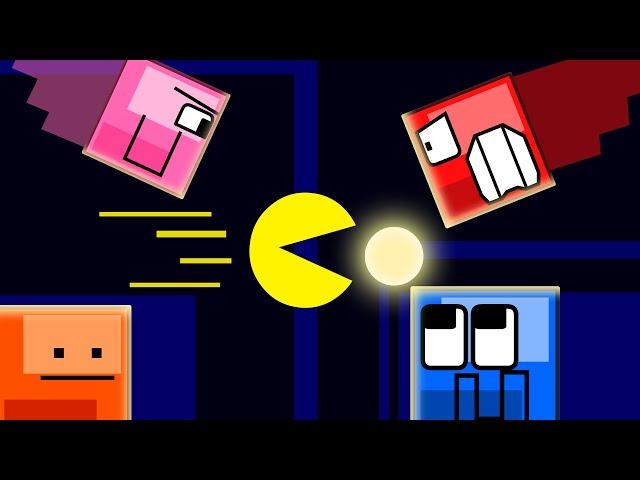 We invade the Pac-Maze and fight Pac-Man (Animation)