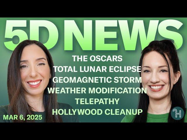 The Oscars, Total Lunar Eclipse, Geomagnetic Storm, Weather Modification, Telepathy & more!