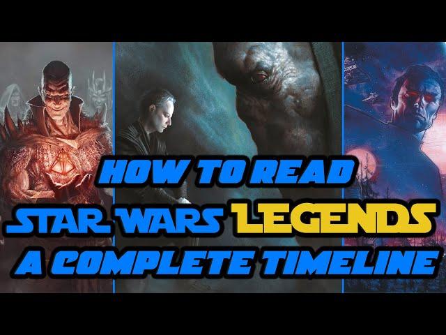 How to Read Star Wars Legends Books | Star Wars Legends Timeline Explained | Expanded Universe