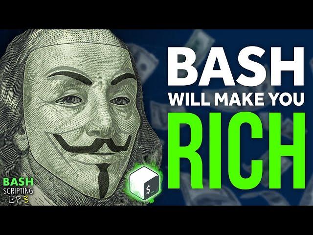 this BASH script will make you a MILLIONAIRE