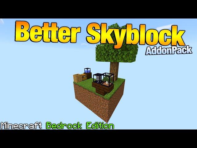 This ADDON Makes Skyblock 100x BETTER![Better Skyblock AddonPack W/Download Link by DanRobzProbz]