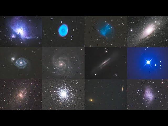 20 Deep Sky Objects through my 10" Telescope | Live View