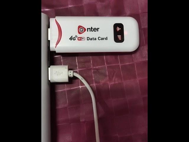 Enter Wifi Data Card 4G+ High Speed 150mbps Modem