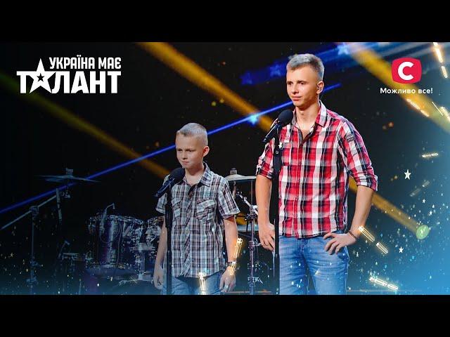 Drummer brothers light up the stage – Ukraine's Got Talent 2021 – Episode 4