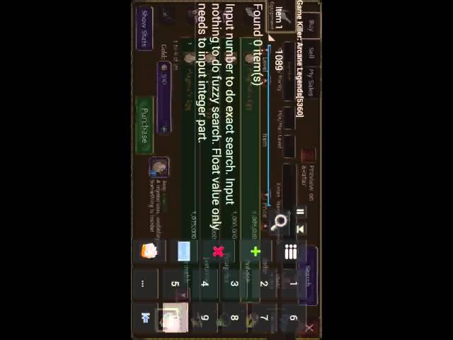 Hack arcane legends modificarea banilor