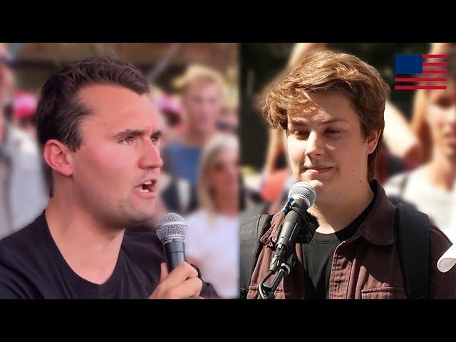 Charlie Kirk Buries Confused College Kid in 10 Feet of Facts