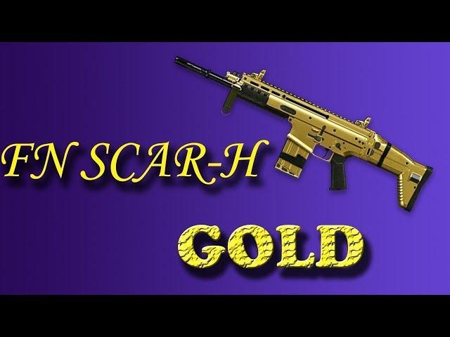 Золотой Scar H в WarFace 2019