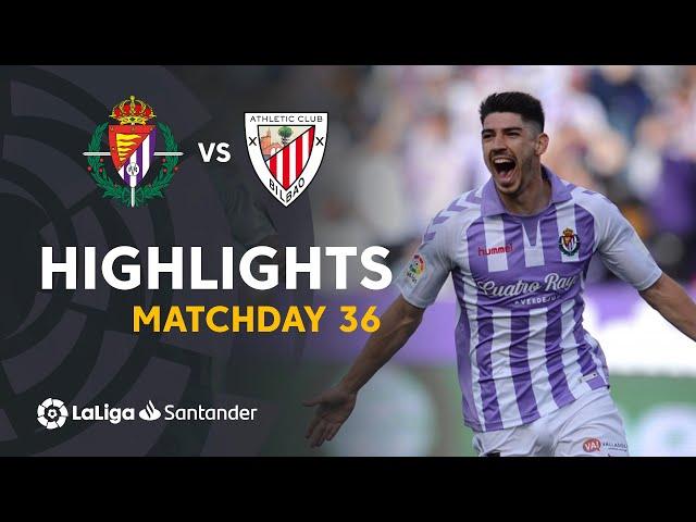 Highlights Real Valladolid vs Athletic Club (1-0)