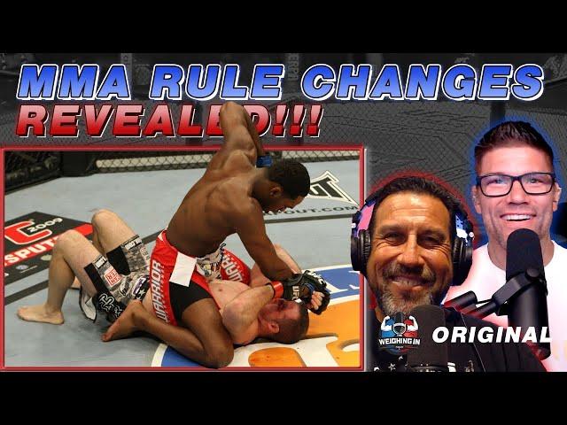 MMA Rule Changes Revealed!!! | WEIGHING IN