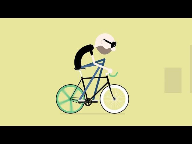 I want to ride my bicycle - Animation video by Studio Appels