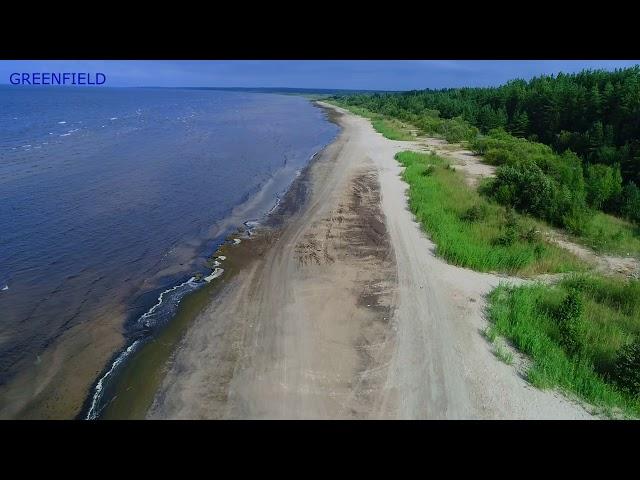 Финский залив.Вид сверху. Кингисеппский р-он.