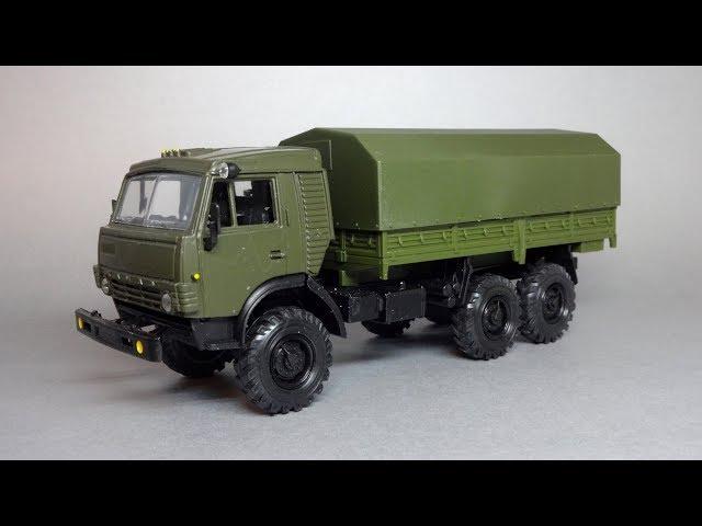 КамАЗ-43101-028 6х6 | АРЕК Элекон | Коллекционная масштабная модель 1:43