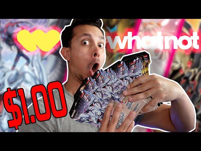 Opening CRAZY $1 YuGiOh BLISTERS PACKS on WhatNot! (SURPRISING PULLS)