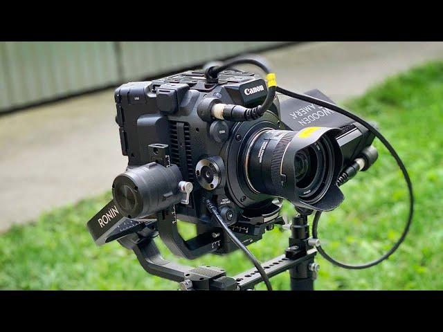 Canon C500 Mark II on a Ronin-S Test 1