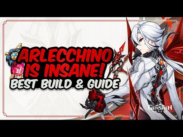 COMPLETE ARLECCHINO GUIDE! Best Arlecchino Build - Artifacts, Weapons & Showcase | Genshin Impact