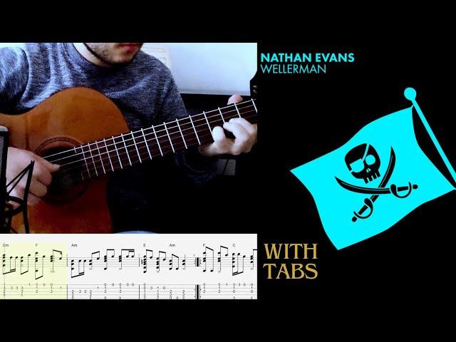 Nathan Evans - Wellerman (Sea Shanty) (Guitar Cover With Tabs)