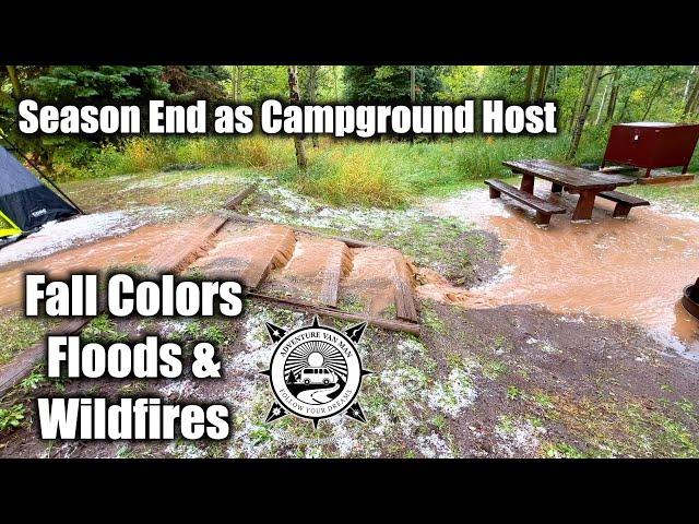 Season End as Camp Ground Host Colorado