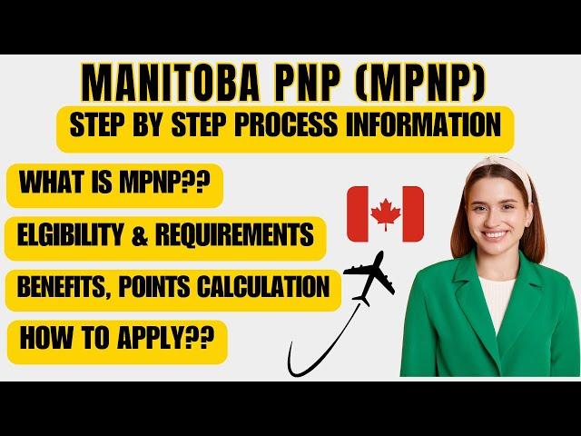 MPNP | Canadian PR via MPNP | Easy PR  | NO JOB OFFER NEEDED | YOUR PATHWAY TO CANADA