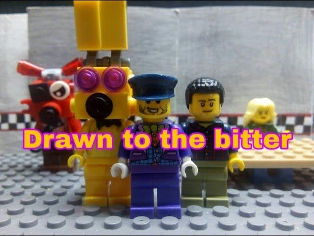 Drawn to the bitter Lego FnaF song rus (анимация полностью)    музыкальный ролик.