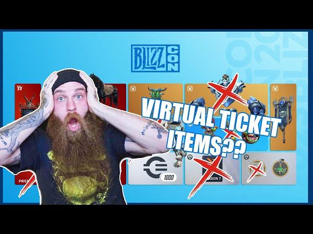 BLIZZCON 2023 VIRTUAL TICKET ITEMS?! | BlizzCon Collection