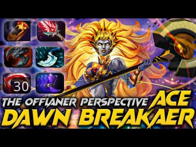 Ace Dawnbreaker The Offlaner - Dota 2 Pro Gameplay 7.35D Patch