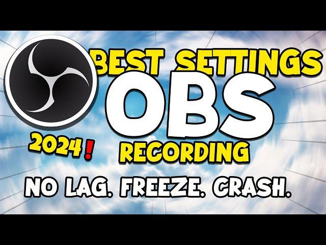 Tutorial Settingan OBS Studio Terbaik 2024 Untuk RECORDING!