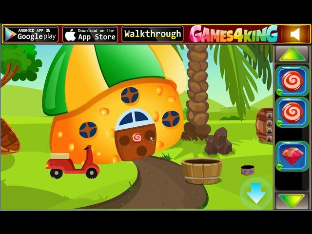 G4K Cat Rescue From Mushroom House Game Walkthrough