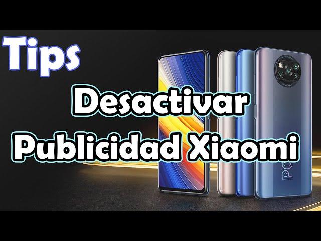 Xiaomi POCO X3 Pro Trucos 2022 - ¿Cómo desactivar la publicidad en MIUI 12.5? Notificaciones