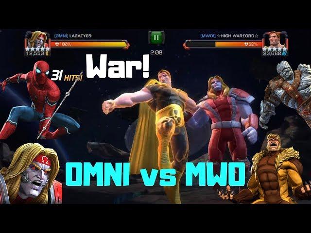 Uh Oh! AW! Korg? OMNI vs MWO - Marvel Contest Of Champions