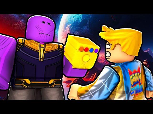 I Unlocked Infinity Gauntlet To Defeat Thanos In Roblox Gauntlet Simulator