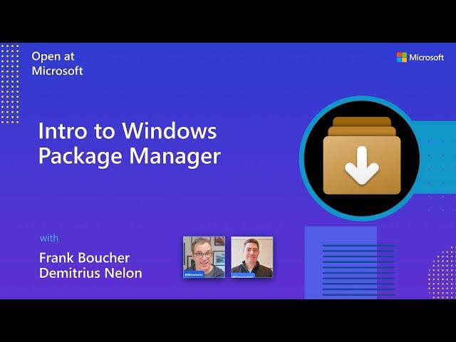 Intro to Windows Package Manager