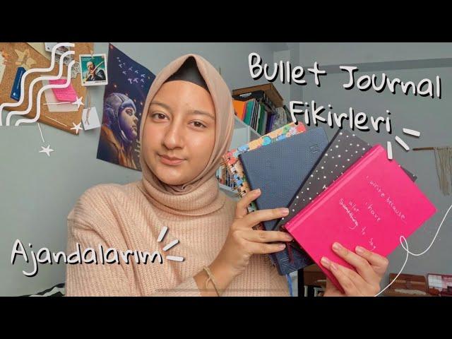 Ajandalarımı Gösteriyorum!  | Bullet Journal Fikirleri, Bütün Defterlerim | #yeniyılason13