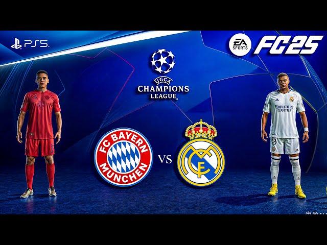 FC 25 - Bayern Munich vs Real Madrid Ft. Kane, Mbappe, | UEFA Champions League Final | PS5™ [4K60]