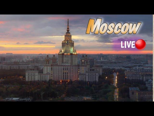 Центр Москвы вечерняя прогулка по столице#стрим#чат#Moscow