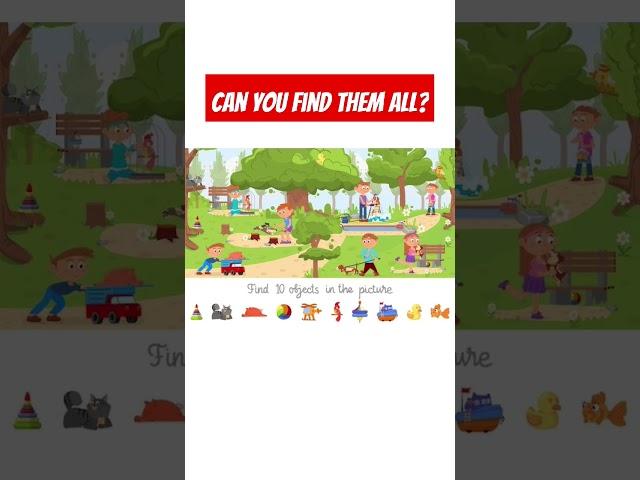 Find the Hidden Objects  #hiddenobjectgame #findtheobject