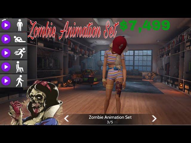 Avakin Life | ZOMBIE ANIMATION SET