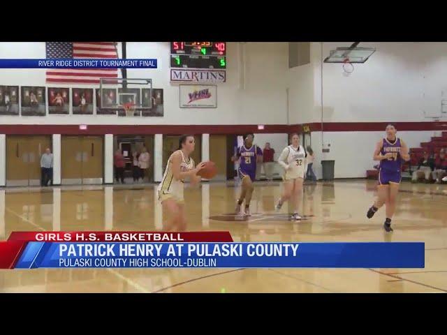 Pulaski County girls win River Ridge title, Secrist hits career milestone