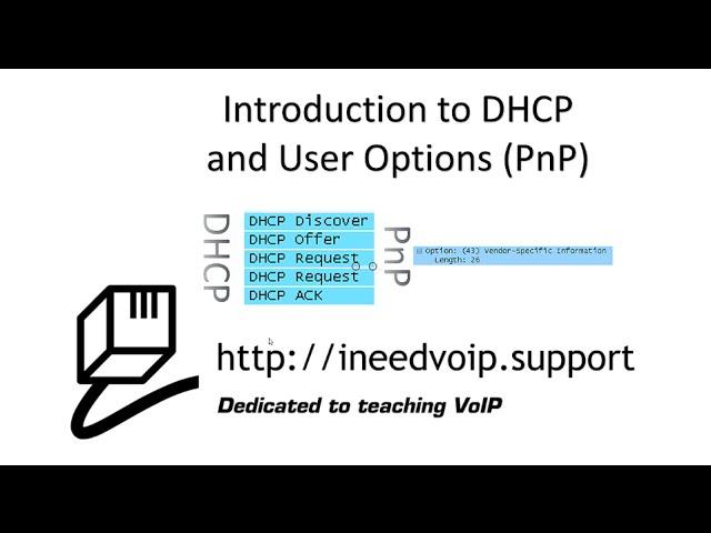 The Ultimate Tutorial for DHCP, DHCP Options, and Plug and Play