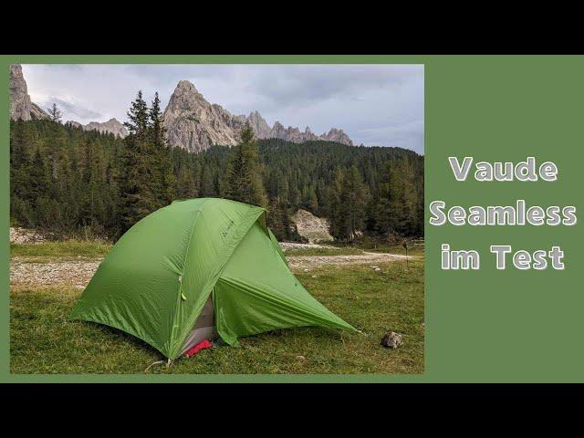 Vaude seamless 1-2 Personen Zelt im Test