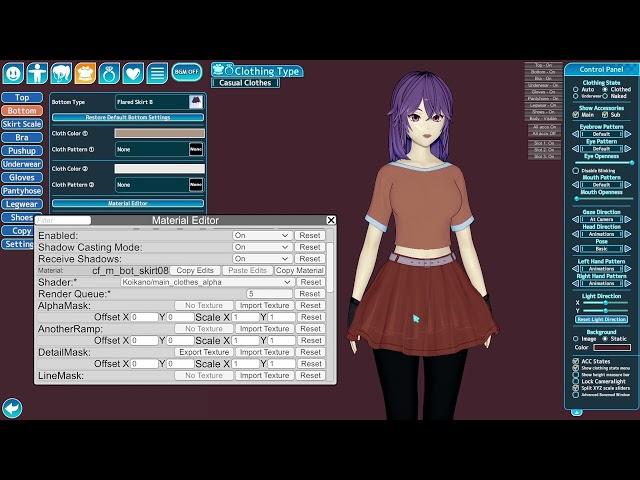 Koikatsu How To Texture Part 3 Transparency