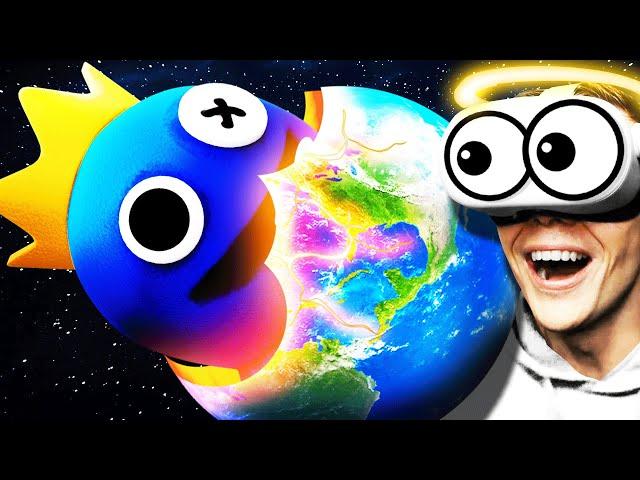 Creating RAINBOW FRIENDS PLANET In VIRTUAL REALITY