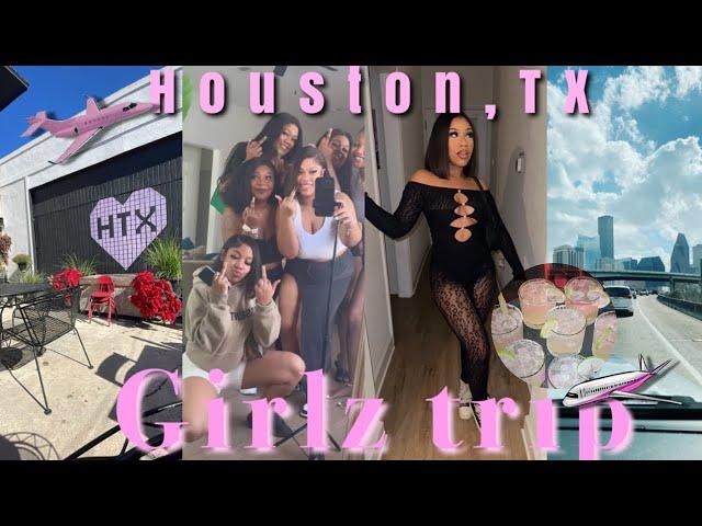 TRAVEL VLOG | GIRLS TRIP | 72 HOURS IN HOUSTON TX | SHOPPING + GOOD EATS + MORE🩷