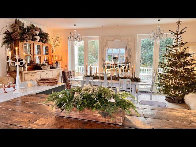 KITCHEN Decorating Ideas ~ Christmas Decor ~ Thrifted Decor ~ Natural Decor ~ Ep 5