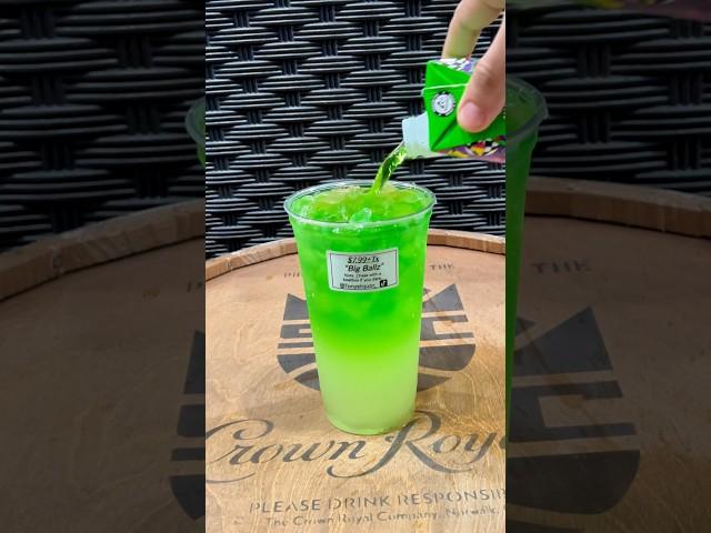 What in the concoction ‍ #shorts #buzzball #bigsipz #mixdrinks #fortnite #slurpjuice #minecraft