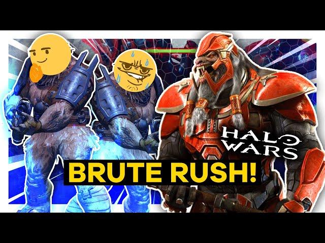 the FAMOUS Halo Wars 1 BRUTE RUSH!