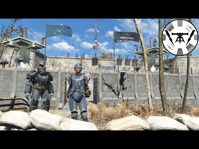 Fallout 4: The Castle Settlement Build Showcase