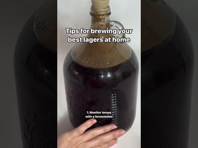 Tips for #homebrewing lagers @ home